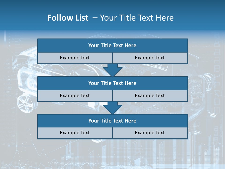 Seats Car Auto PowerPoint Template