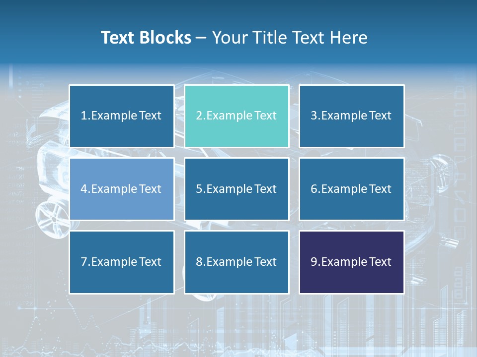 Seats Car Auto PowerPoint Template