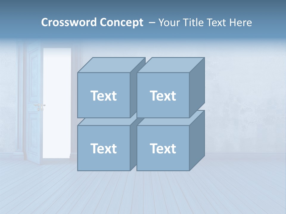 Nobody Stucco Wooden PowerPoint Template