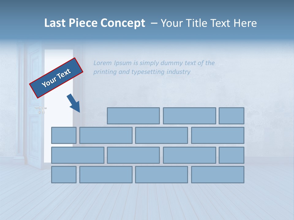 Nobody Stucco Wooden PowerPoint Template