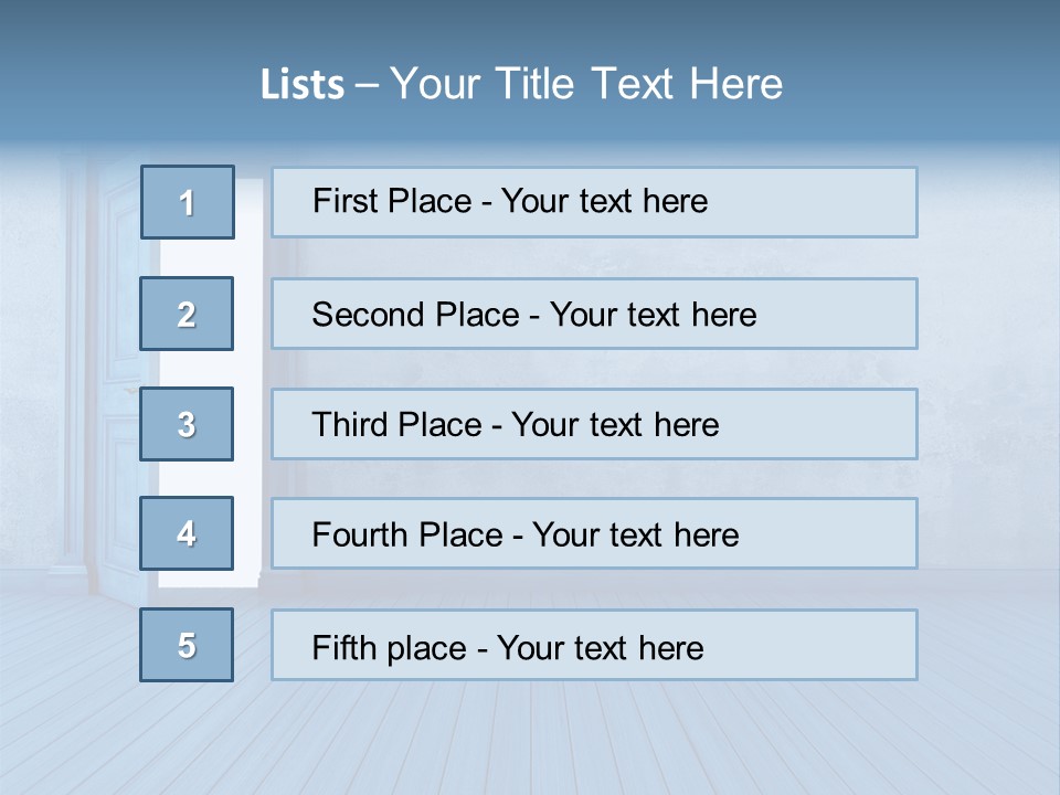 Nobody Stucco Wooden PowerPoint Template
