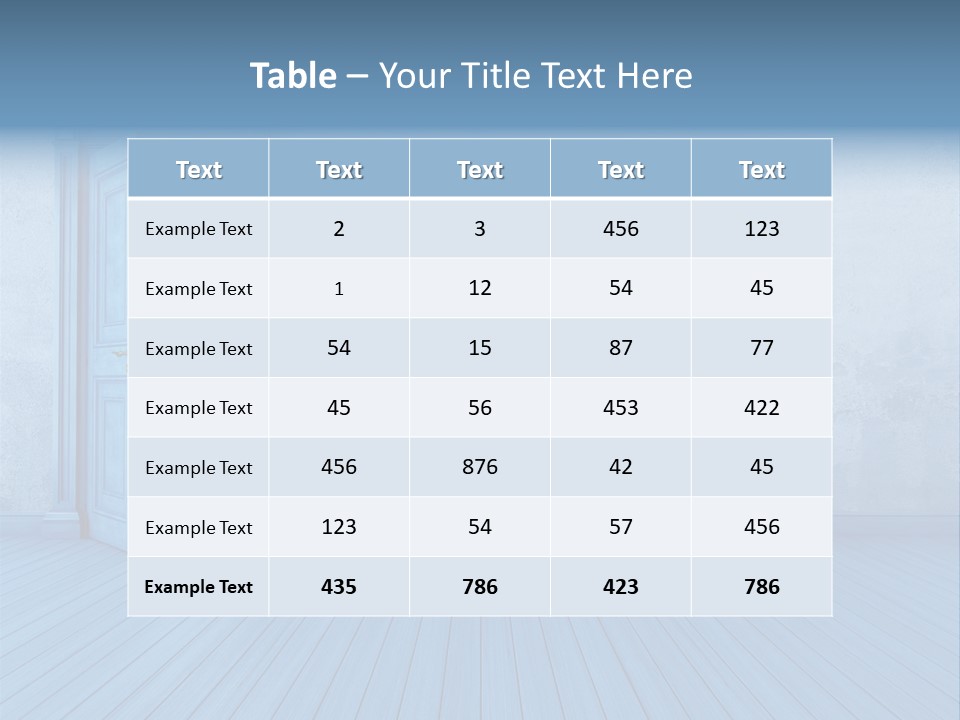 Nobody Stucco Wooden PowerPoint Template