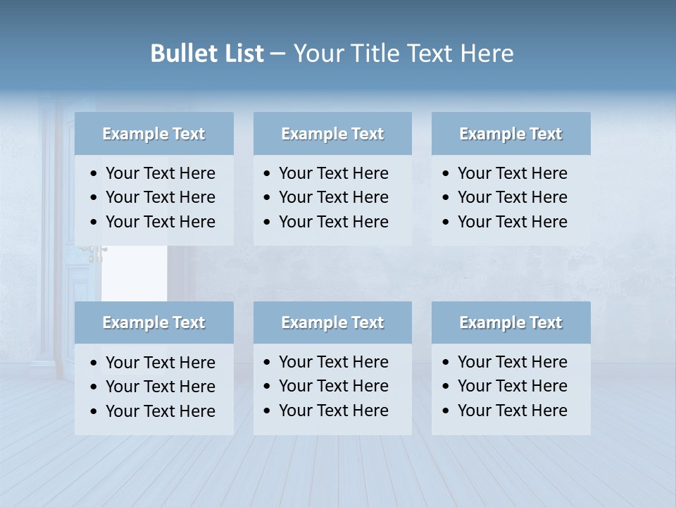 Nobody Stucco Wooden PowerPoint Template