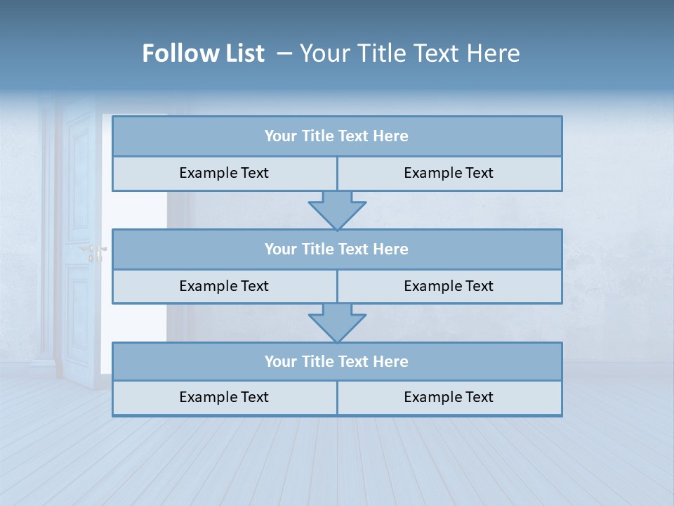 Nobody Stucco Wooden PowerPoint Template