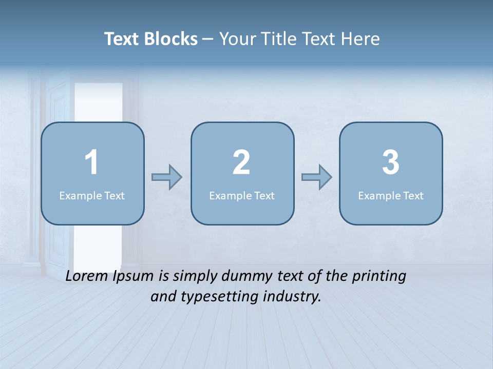 Nobody Stucco Wooden PowerPoint Template