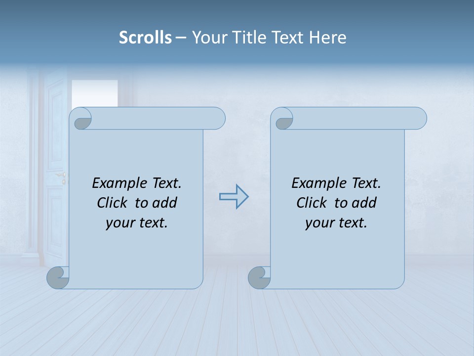 Nobody Stucco Wooden PowerPoint Template