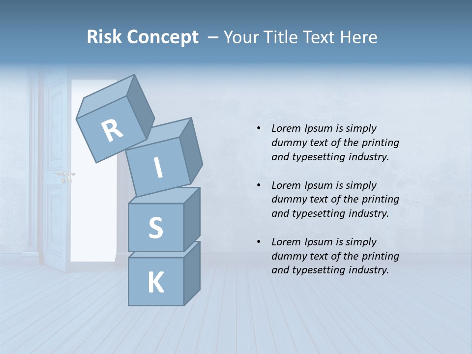 Nobody Stucco Wooden PowerPoint Template