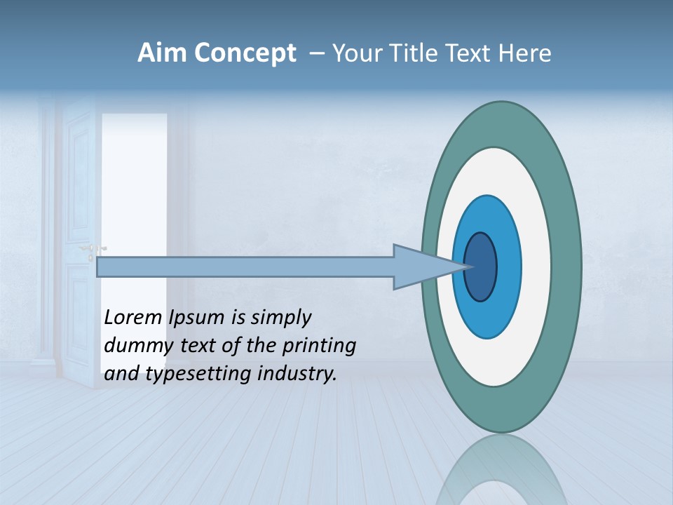 Nobody Stucco Wooden PowerPoint Template