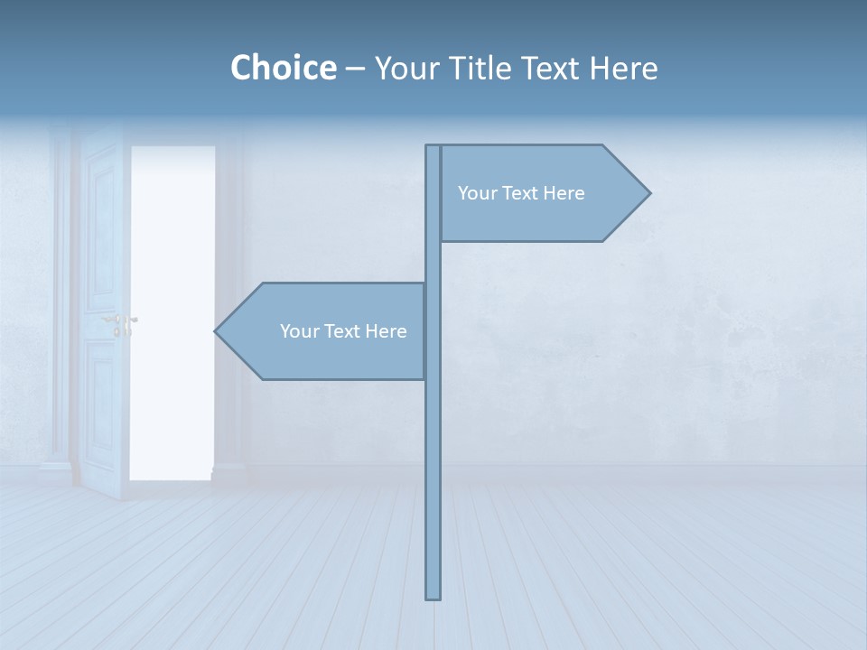 Nobody Stucco Wooden PowerPoint Template