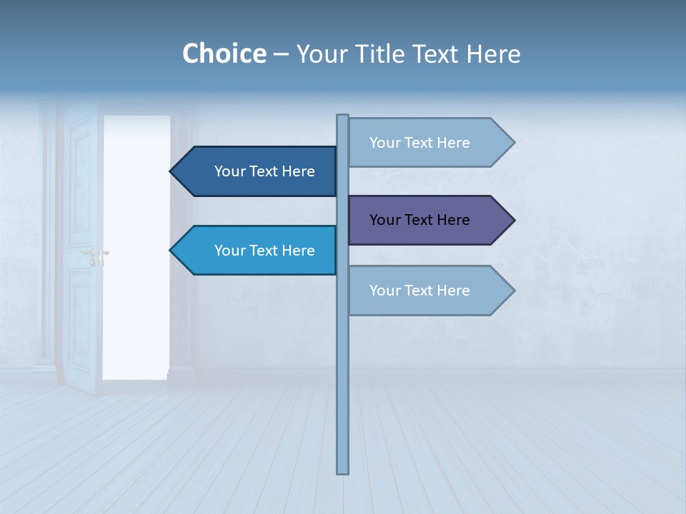 Nobody Stucco Wooden PowerPoint Template