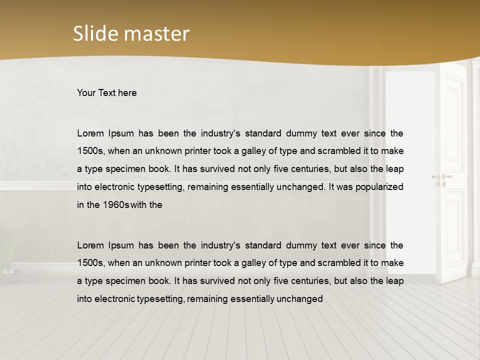 Design Vintage Old PowerPoint Template