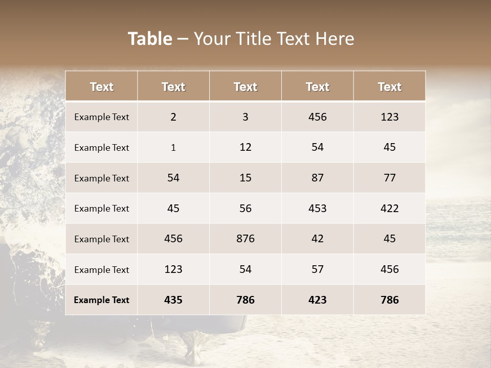 Bathroom Blonde Explosion PowerPoint Template