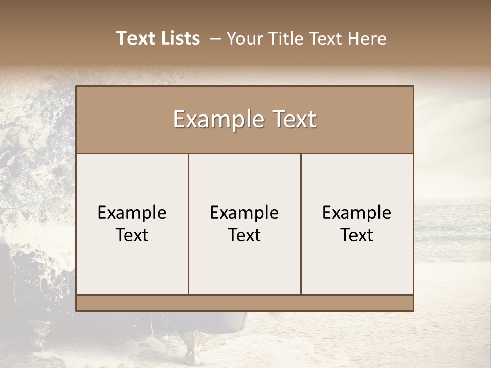 Bathroom Blonde Explosion PowerPoint Template