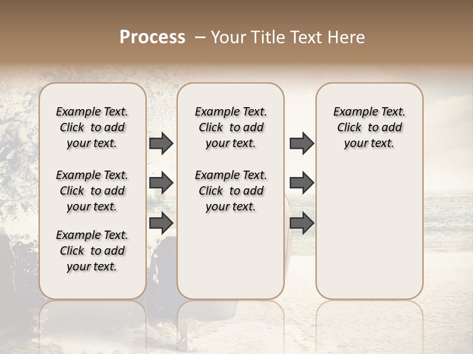 Bathroom Blonde Explosion PowerPoint Template