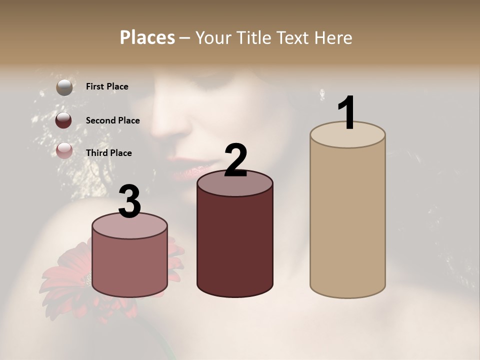 Portrait Curly Hair Studio PowerPoint Template