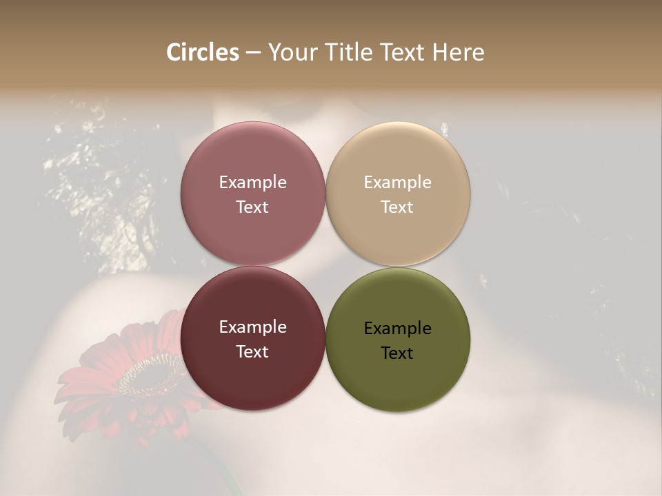 Portrait Curly Hair Studio PowerPoint Template