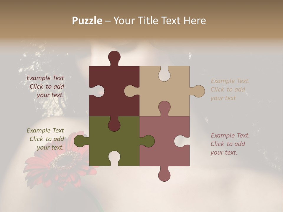 Portrait Curly Hair Studio PowerPoint Template