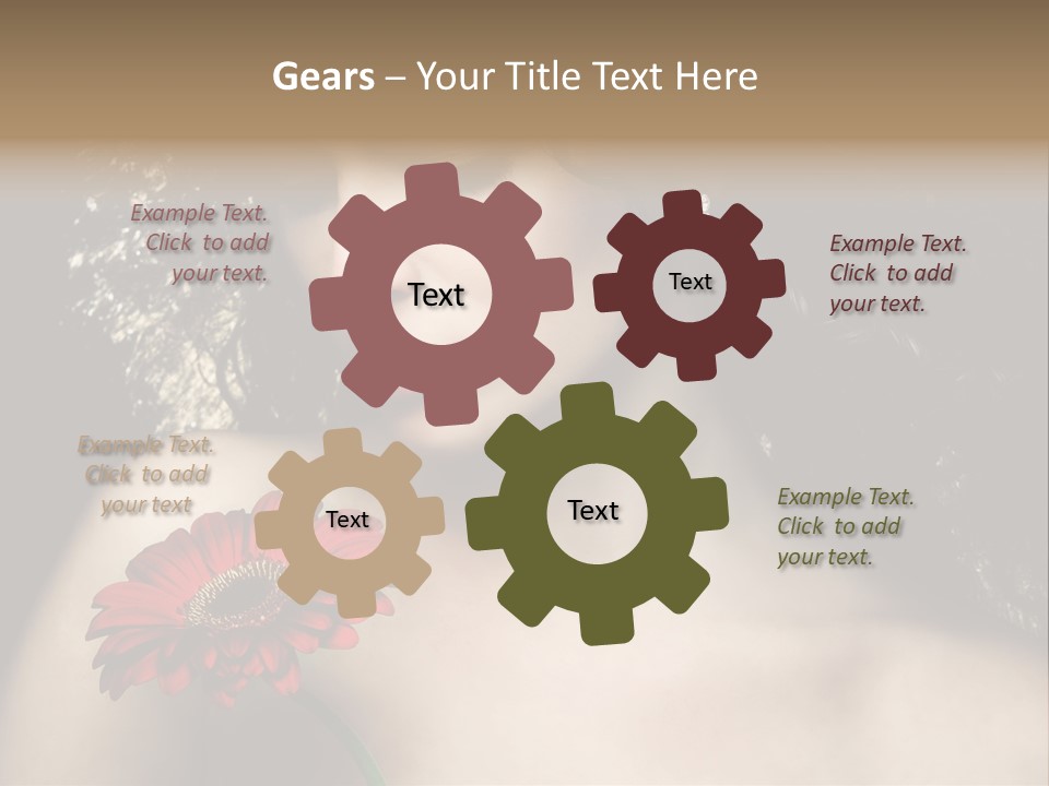 Portrait Curly Hair Studio PowerPoint Template