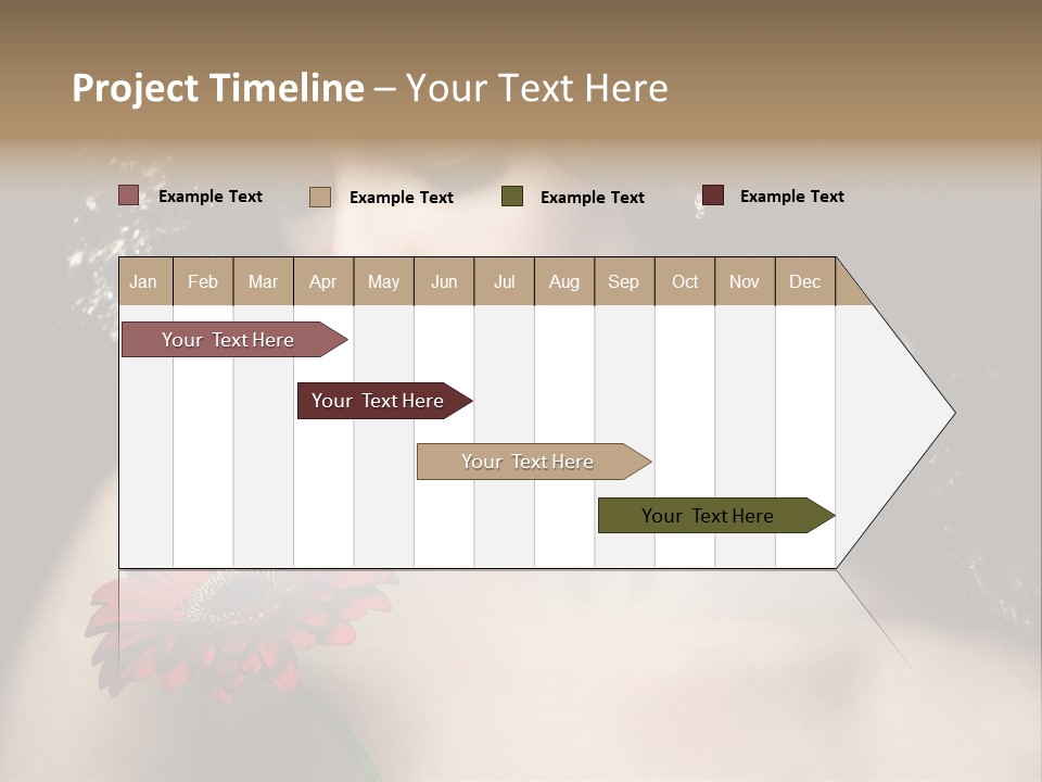 Portrait Curly Hair Studio PowerPoint Template