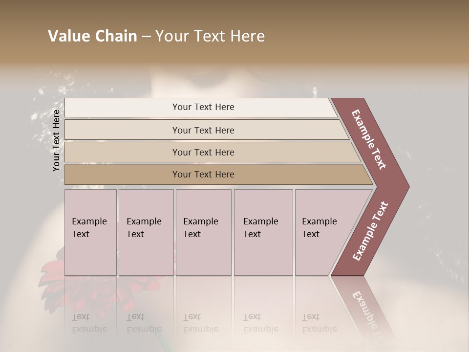 Portrait Curly Hair Studio PowerPoint Template