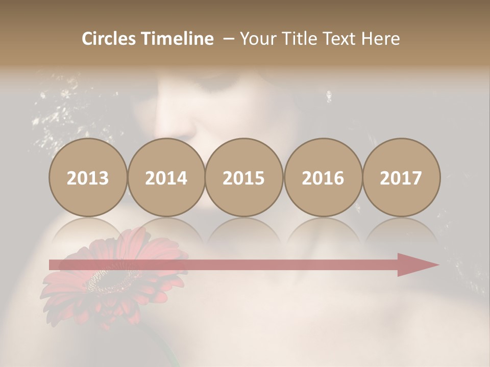 Portrait Curly Hair Studio PowerPoint Template