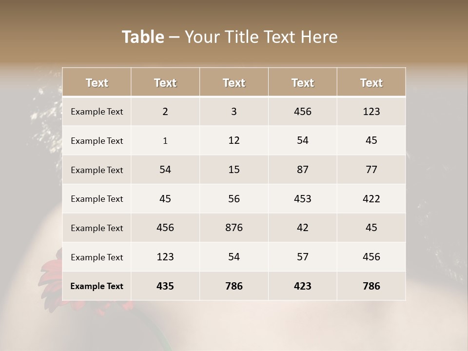 Portrait Curly Hair Studio PowerPoint Template