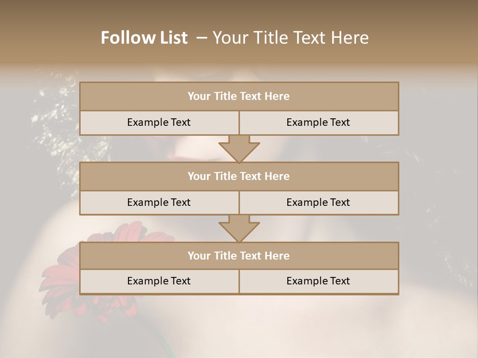 Portrait Curly Hair Studio PowerPoint Template