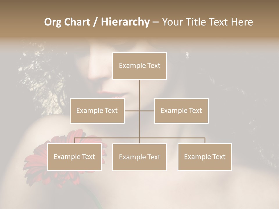 Portrait Curly Hair Studio PowerPoint Template