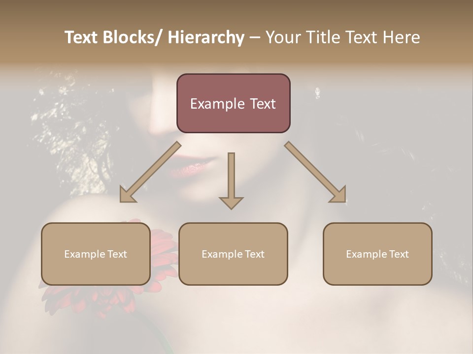 Portrait Curly Hair Studio PowerPoint Template