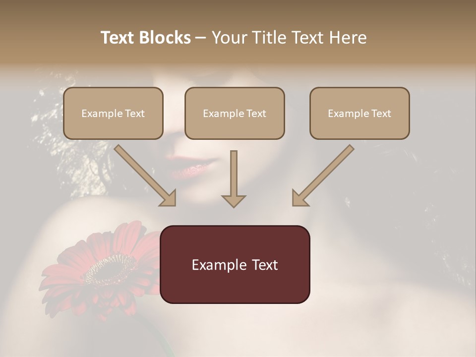 Portrait Curly Hair Studio PowerPoint Template