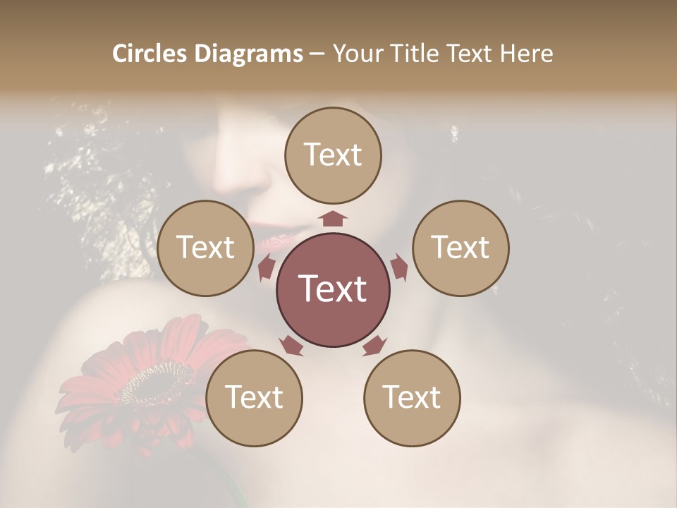 Portrait Curly Hair Studio PowerPoint Template