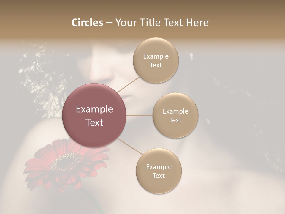 Portrait Curly Hair Studio PowerPoint Template