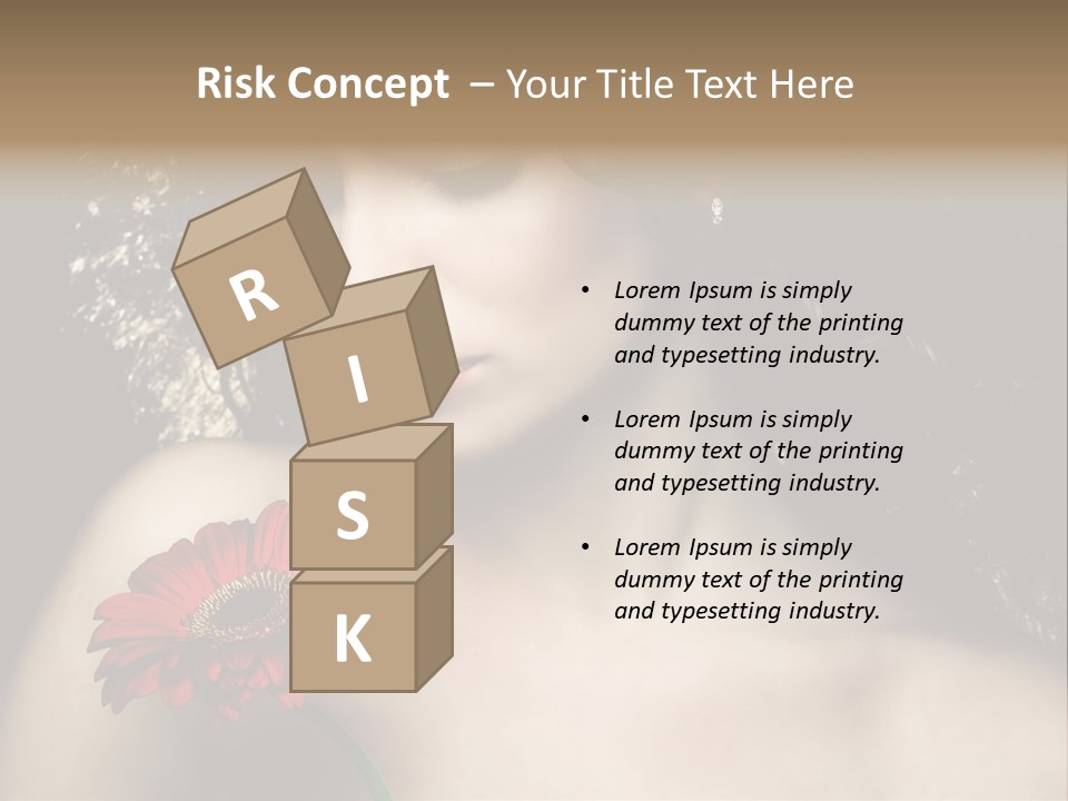 Portrait Curly Hair Studio PowerPoint Template