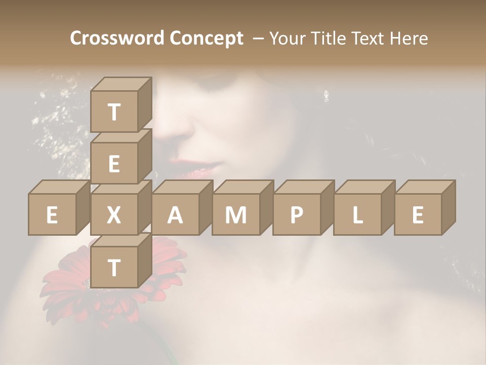 Portrait Curly Hair Studio PowerPoint Template