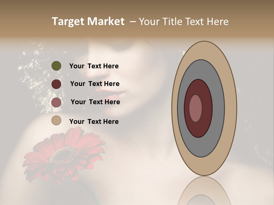 Portrait Curly Hair Studio PowerPoint Template