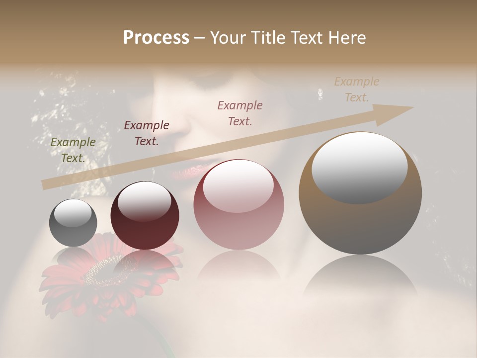 Portrait Curly Hair Studio PowerPoint Template