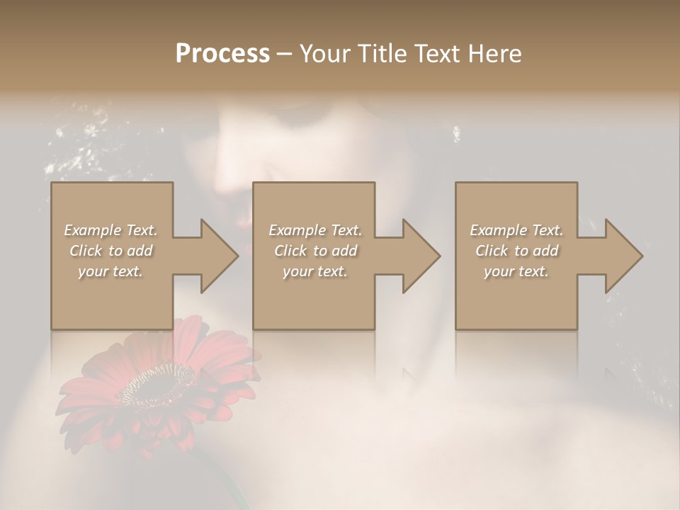 Portrait Curly Hair Studio PowerPoint Template