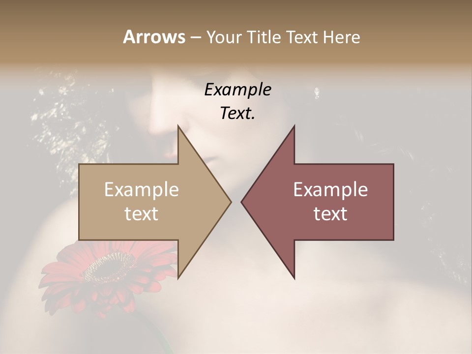 Portrait Curly Hair Studio PowerPoint Template