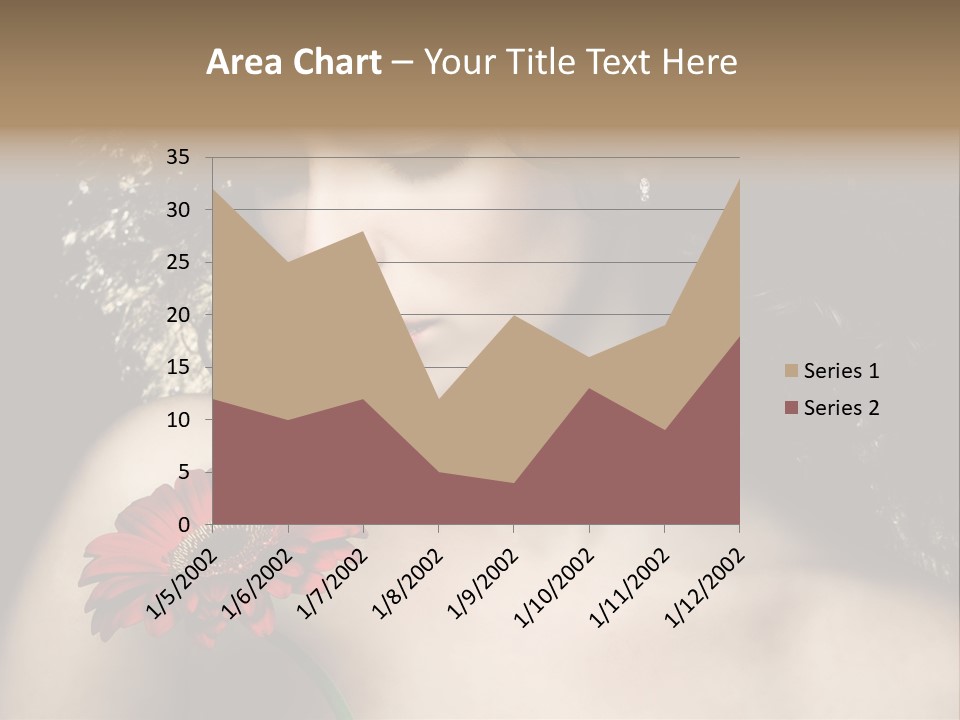 Portrait Curly Hair Studio PowerPoint Template