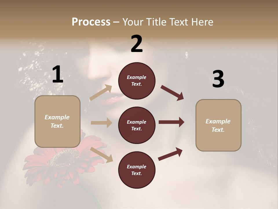 Portrait Curly Hair Studio PowerPoint Template