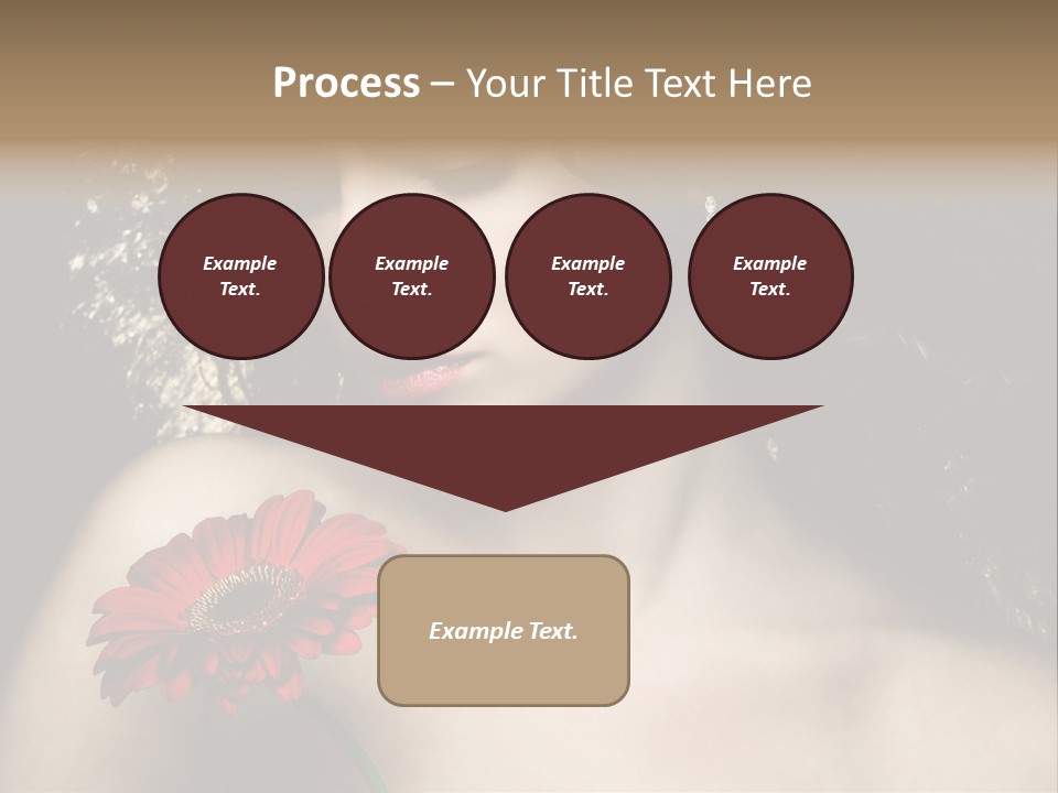 Portrait Curly Hair Studio PowerPoint Template