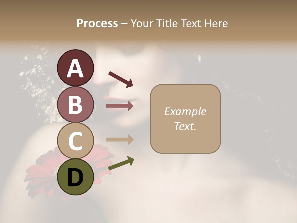 Portrait Curly Hair Studio PowerPoint Template