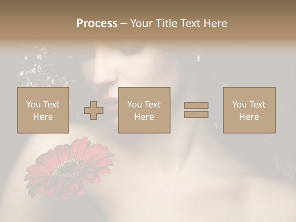 Portrait Curly Hair Studio PowerPoint Template