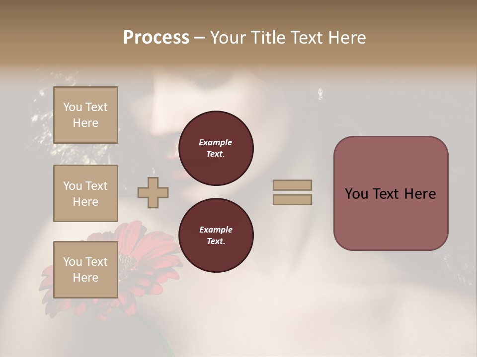 Portrait Curly Hair Studio PowerPoint Template