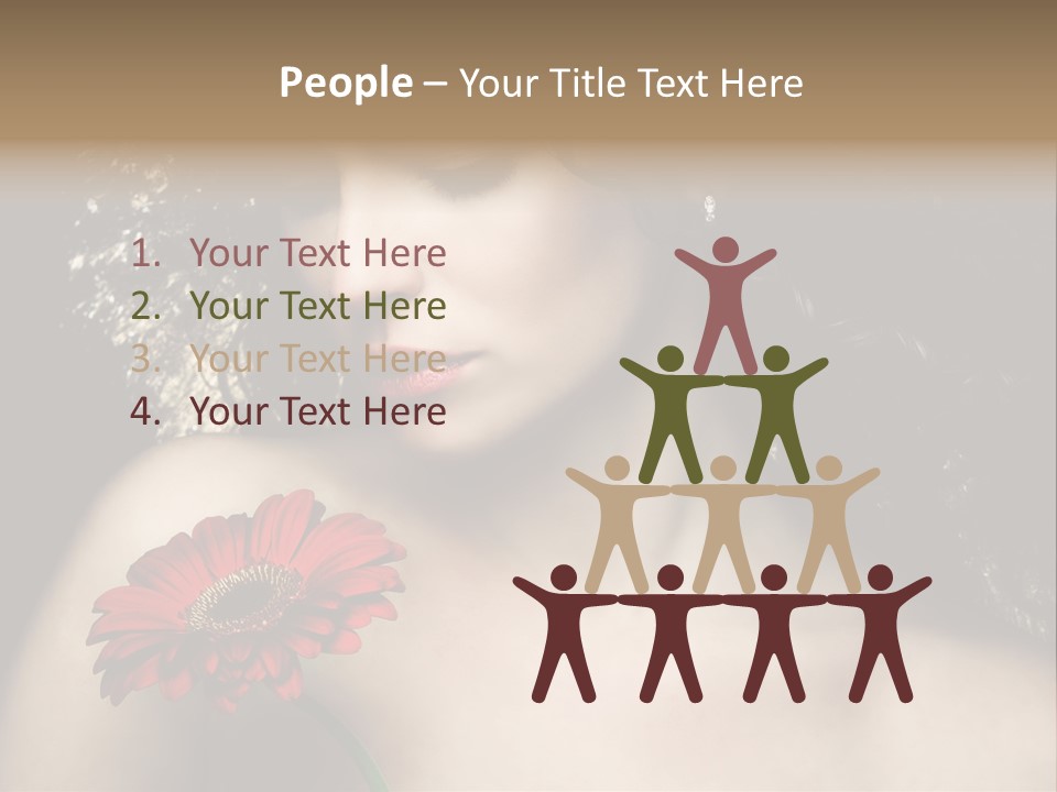 Portrait Curly Hair Studio PowerPoint Template