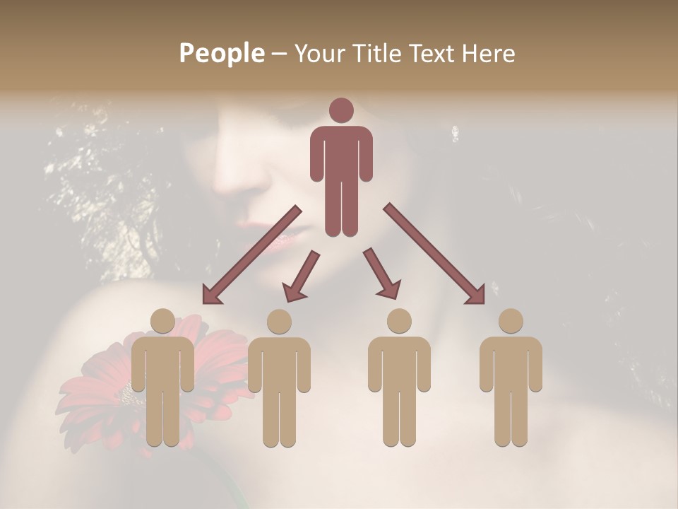 Portrait Curly Hair Studio PowerPoint Template