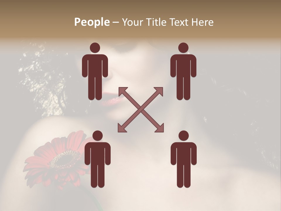 Portrait Curly Hair Studio PowerPoint Template