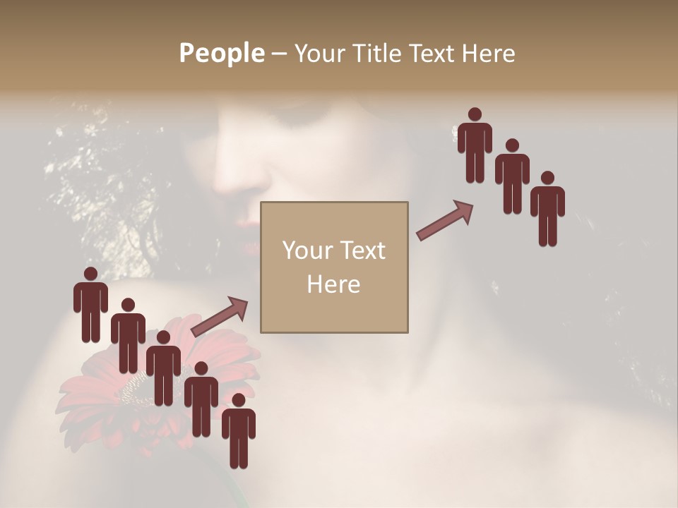 Portrait Curly Hair Studio PowerPoint Template