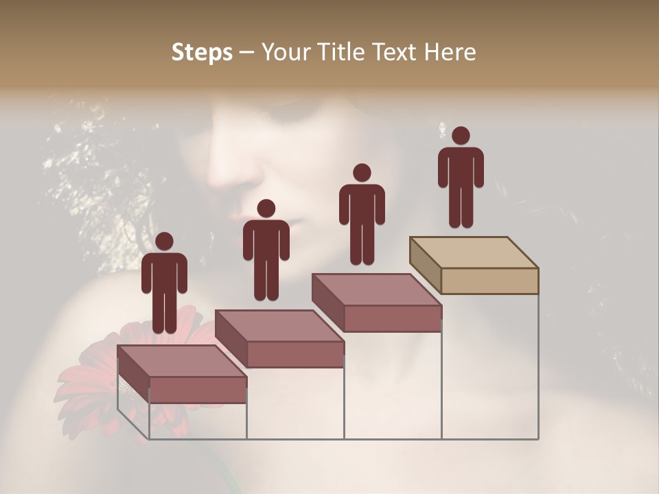 Portrait Curly Hair Studio PowerPoint Template