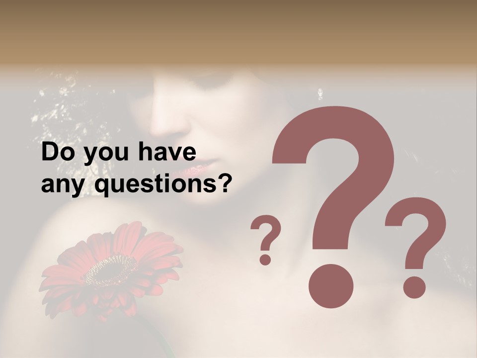 Portrait Curly Hair Studio PowerPoint Template